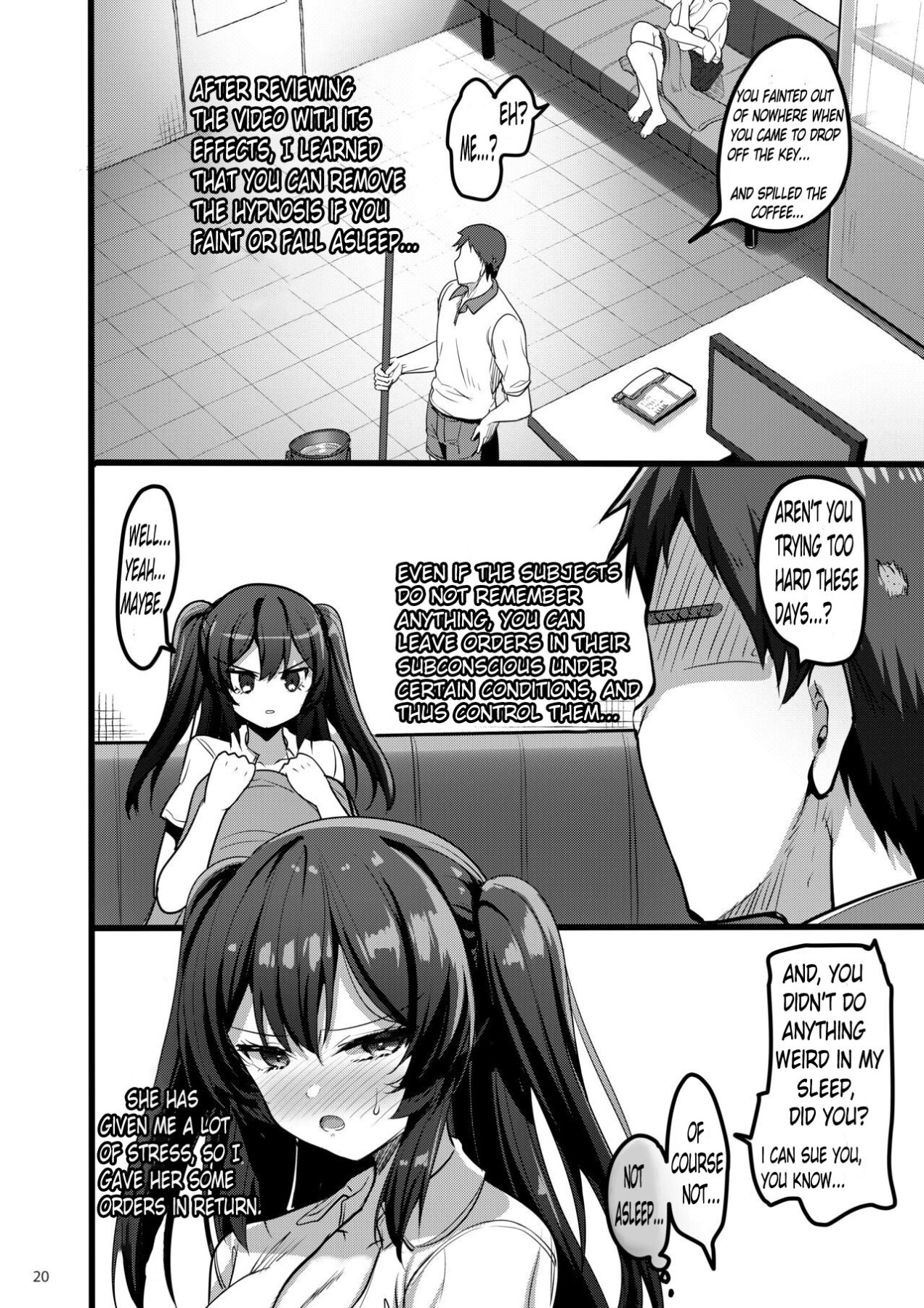 Hentai Manga Comic-A story of how I hypnotized a student who was only mean to me.-Read-19